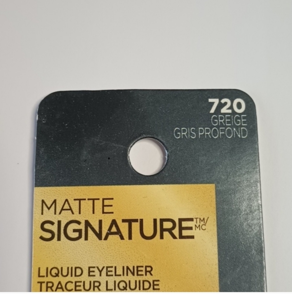 5 x L'Oreal Paris Matte Signature Liquid Eyeliner 720 Greige - Picture 5 of 6